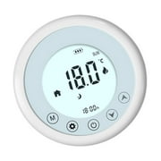 Wireless Thermostat Smart Temperature Controller, Kit Programmable Battery Powerd For Gas Boiler Room Heating ,On-the-Go Control